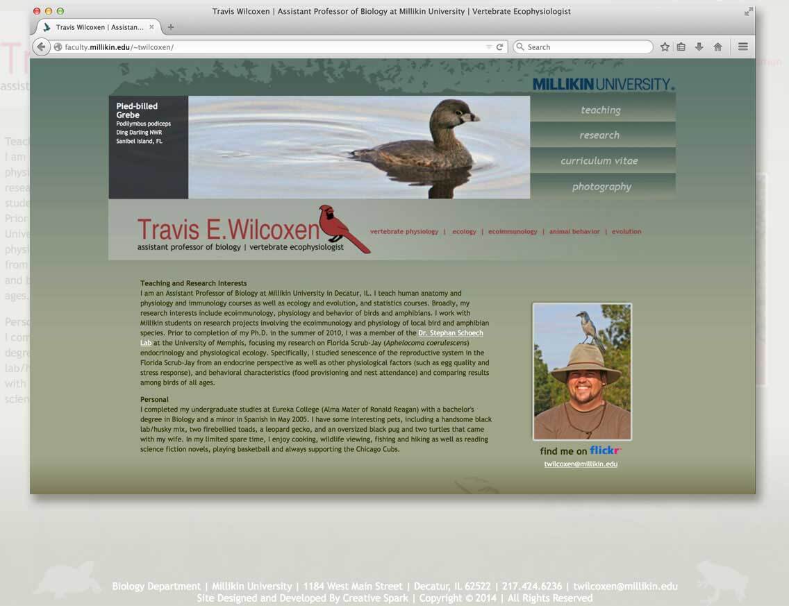 Travis Wilcoxen Website