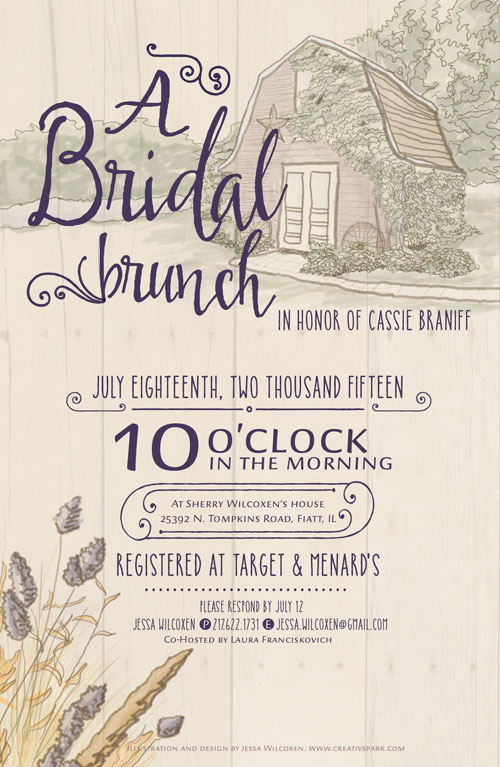 Cassie and Chase Shower
            <p>Cassie's Outdoor Lake Wedding Shower Design</p>
      
            <button type=