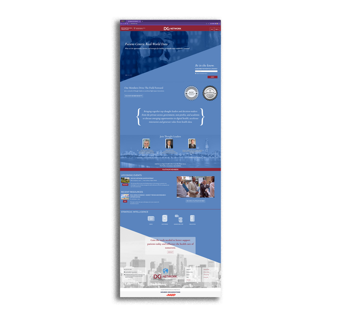 DCI Network Web Design