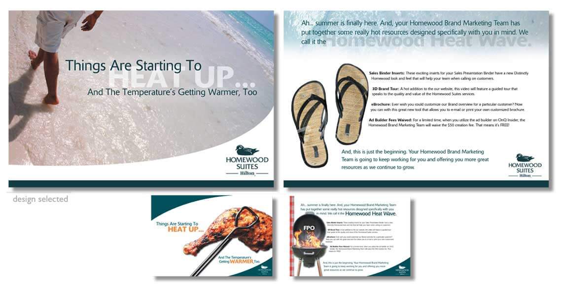 Homewood Suites Direct Mail